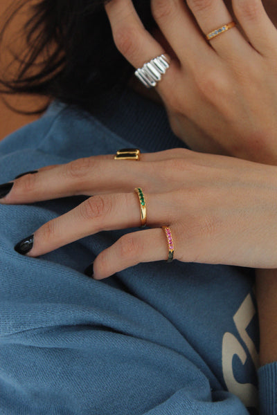 CRISTALINA RING Green