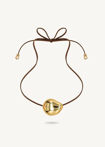 JASMINE SUEDE Necklace Gold